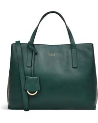 Radley - Dukes Place Leather Small Zip Top Satchel - Lyst