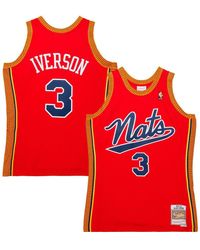 Mitchell & Ness - Allen Iverson Philadelphia 76ers 2004/05 Hardwood Classics Swingman Jersey - Lyst
