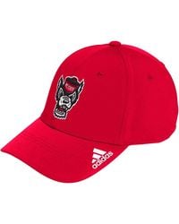 adidas - Nc State Wolfpack Locker Room Logo Flex Hat - Lyst