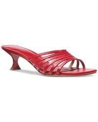 Michael Kors - Michael Haisley Kitten Heel Sandals - Lyst