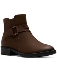 Clarks - Adalynn Faye Ankle Booties - Lyst