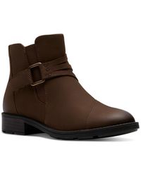 Clarks - Adalynn Faye Ankle Booties - Lyst