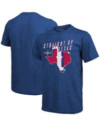 Majestic - Threads Texas Rangers 2023 World Series Champions Local State Of Mind Tri-blend T-shirt - Lyst