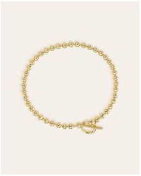 Zoe Lev - 3mm toggle Bead Bracelet - Lyst