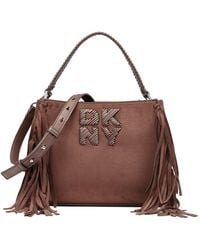 DKNY - Foster Magnetic Snap Extra-large Satchel Handbag - Lyst