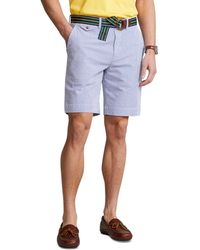 Polo Ralph Lauren - 9-1/4-inch Stretch Classic-fit Seersucker Shorts - Lyst