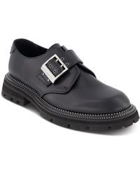 Karl Lagerfeld - Leather Monk Strap Shoes - Lyst