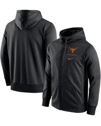 Nike - Texas Longhorns Logo Stack Performance Full-zip Hoodie - Lyst