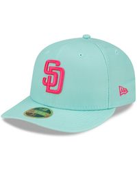 KTZ - Mint San Diego Padres City Connect Low Profile 59fifty Fitted Hat - Lyst
