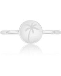 Roxy - Waterproof Yellow Palm Tree Toe Ring - Lyst