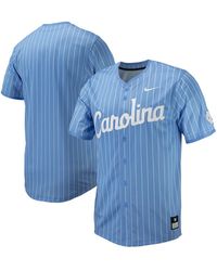 Nike - Carolina North Carolina Tar Heels Pinstripe Replica Baseball Jersey - Lyst