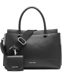 Calvin Klein - Bianca Triple Compartment Convertible Satchel - Lyst