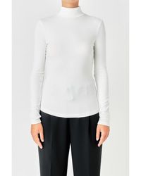 Endless Rose - Mock Neck Top - Lyst