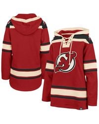 '47 - New Jersey Devils Superior Lacer Pullover Hoodie - Lyst