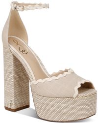 Sam Edelman - Kori Ankle Strap Platform Dress Sandals - Lyst