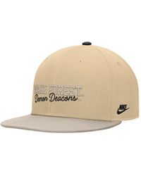 Nike - Wake Forest Demon Deacons Vintage Script Pro Dri-fit Snapback Hat - Lyst