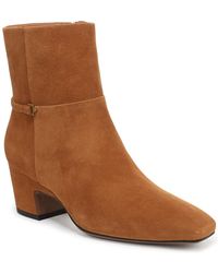 Franco Sarto - Saydie Square Toe Pull On Short Boots - Lyst