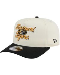 KTZ - Cream/black Missouri Tigers Vintage Chainstitch 9fifty A-frame Snapback Hat - Lyst