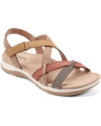Earth - Sterling Strappy Flat Casual Sport Sandals - Lyst