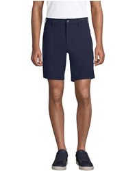 Lands' End - Straight Fit Flex Performance Chino Shorts - Lyst