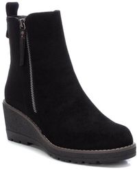 Xti - Suede Booties By - Lyst