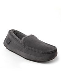Dearfoams - Fireside By Melbourne Genuine Shearling Moccasin Slipper - Lyst