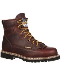 Georgia Boot - Waterproof Lace-to-toe Work Boot - Lyst