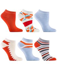 Gallery Seven - Ankle Socks 6 Pack - Lyst