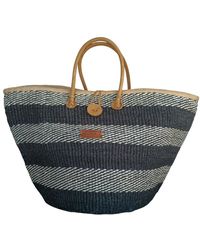 Sawa Sawa - Balance Flow Handmade Sisal Straw Basket Tote - Lyst