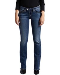 Silver Jeans Co. - Tuesday Low Rise Hip hugging Slim Bootcut Jeans - Lyst