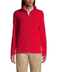 Lands' End - Full-zip Mid-weight Fleece Jacket - Lyst