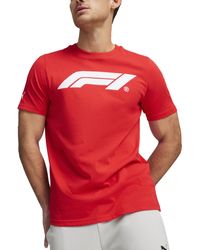 PUMA - Regular-fit F1 Logo Graphic T-shirt - Lyst