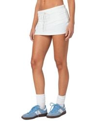 Edikted - Bayside Slitted Micro Skort - Lyst