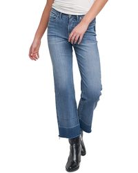 Silver Jeans Co. - Lanark High Rise Crop Wide-leg Jeans - Lyst