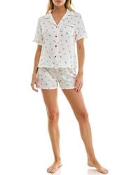 Roudelain - Short-sleeve Top And Pull-on Shorts - Lyst