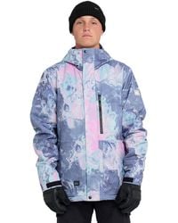 Quiksilver - Mission Printed Long-sleeve Jacket - Lyst