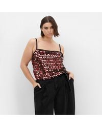 City Chic - Plus Size Disco Top - Lyst