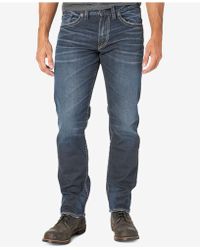 Silver Jeans Co. Men's Eddie Relaxed-fit Taper Jeans - Blue