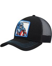 Lids - Captain America Retro A-frame Snapback Hat - Lyst