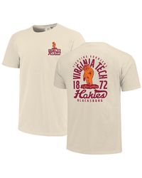Image One - Virginia Tech Hokies Comfort Colors Mascot Overlay T-shirt - Lyst