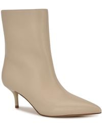 Nine West - Charma Kitten Heel High Ankle Booties - Lyst