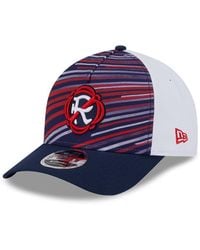 KTZ - Navy/white New England Revolution 2025 Jersey Hook 9forty M-crown Adjustable Hat - Lyst