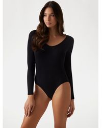 Guess - Eco Tessa Rib Bodysuit - Lyst
