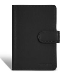 CHAMPS - Onyx Collection Leather Passport Case - Lyst