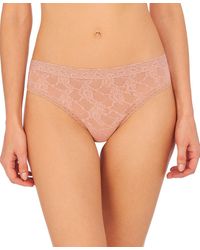 Natori - Bliss Allure One Size Lace Thong Underwear 771303 - Lyst