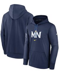 Nike - Minnesota Twins 2024 City Connect Authentic Collection Practice Performance Pullover Hoodie - Lyst