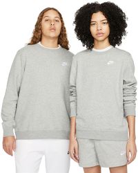 Nike - Sportswear Club Fleece Crewneck Sweatshirt - Lyst