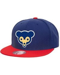 Mitchell & Ness - Chicago Cubs Cooperstown Collection Basic Flip Snapback Hat - Lyst