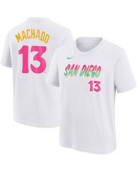 Nike - Big Boys And Girls Manny Machado San Diego Padres Fuse City Connect Name Number T-shirt - Lyst