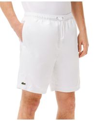 Lacoste - Diamante-print 8" Sport Drawstring Shorts - Lyst